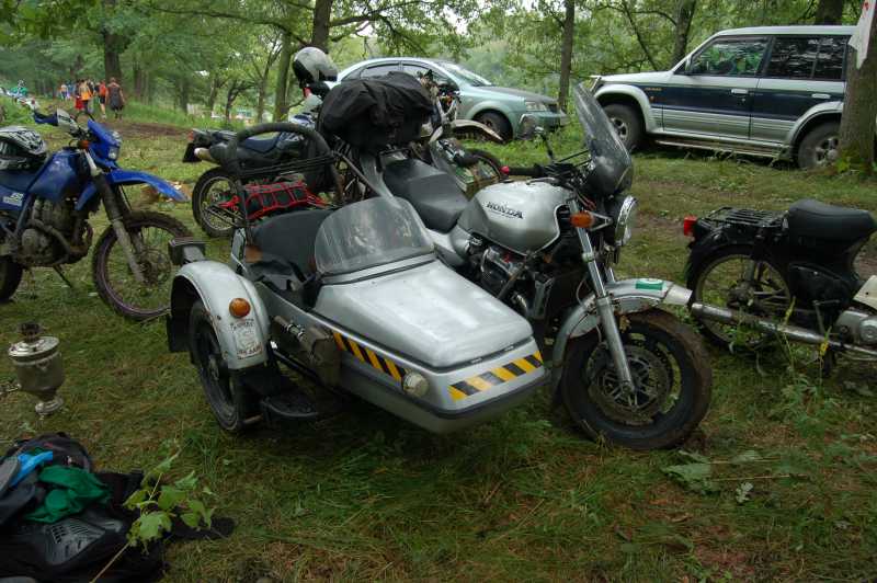 Honda CB 750 С коляской